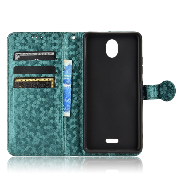 For Nokia C100 Honeycomb Dot Texture Leather Phone Case