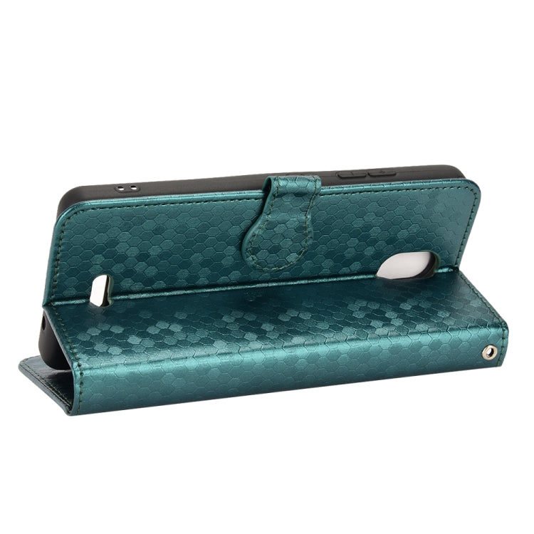 For Nokia C100 Honeycomb Dot Texture Leather Phone Case