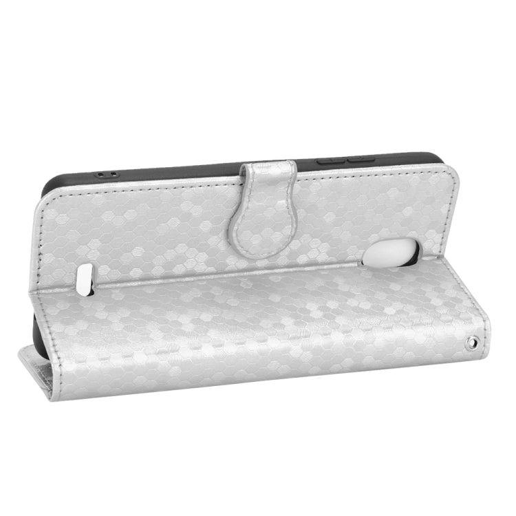 For Nokia C100 Honeycomb Dot Texture Leather Phone Case
