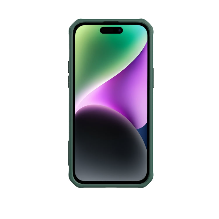 For iPhone 14 Pro Max NILLKIN Full Coverage Phone Case with Wrist Strap