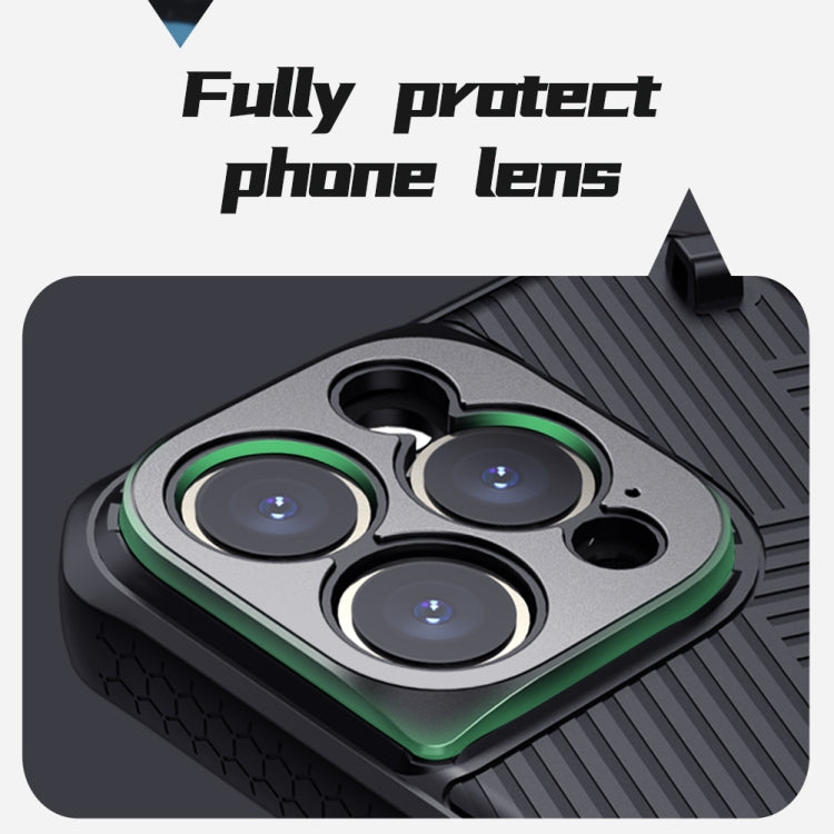 For iPhone 14 Pro Max NILLKIN Full Coverage Phone Case with Wrist Strap