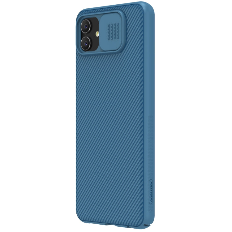 For Samsung Galaxy A04 NILLKIN Black Mirror Series Camshield PC Phone Case