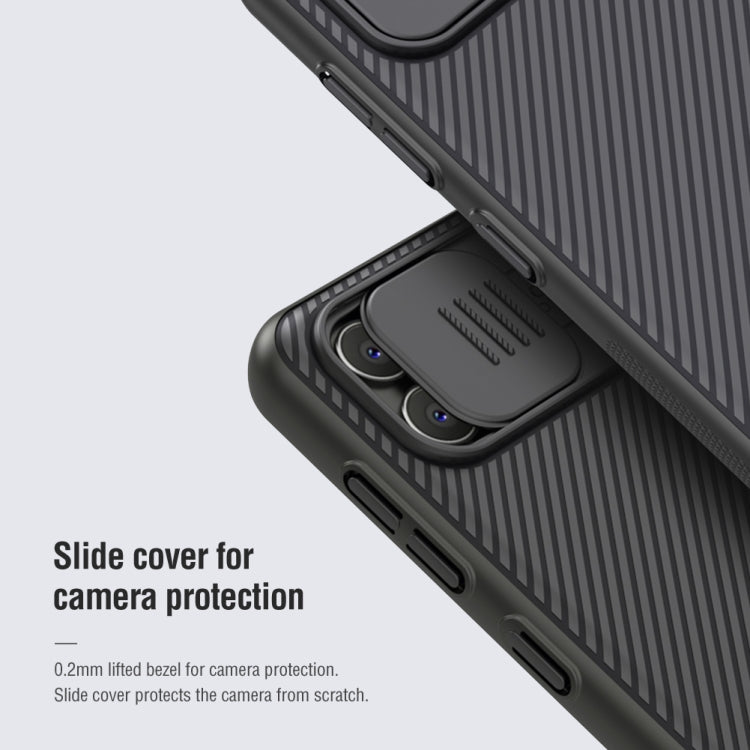 For Samsung Galaxy A04 NILLKIN Black Mirror Series Camshield PC Phone Case