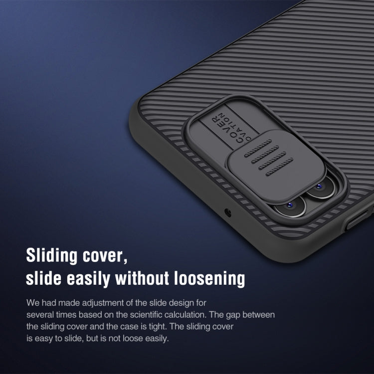 For Samsung Galaxy A04 NILLKIN Black Mirror Series Camshield PC Phone Case