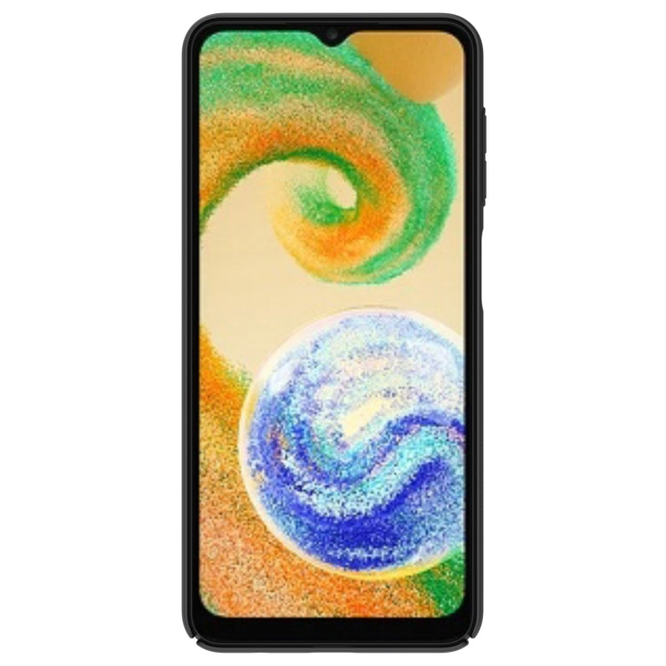 For Samsung Galaxy A04s NILLKIN Black Mirror Series Camshield PC Phone Case