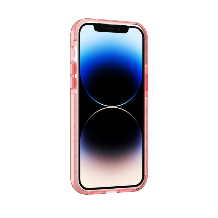 For iPhone 14 Two-color Shockproof High Transparency TPU Phone Case