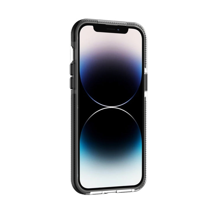 For iPhone 14 Plus Two-color Shockproof High Transparency TPU Phone Case