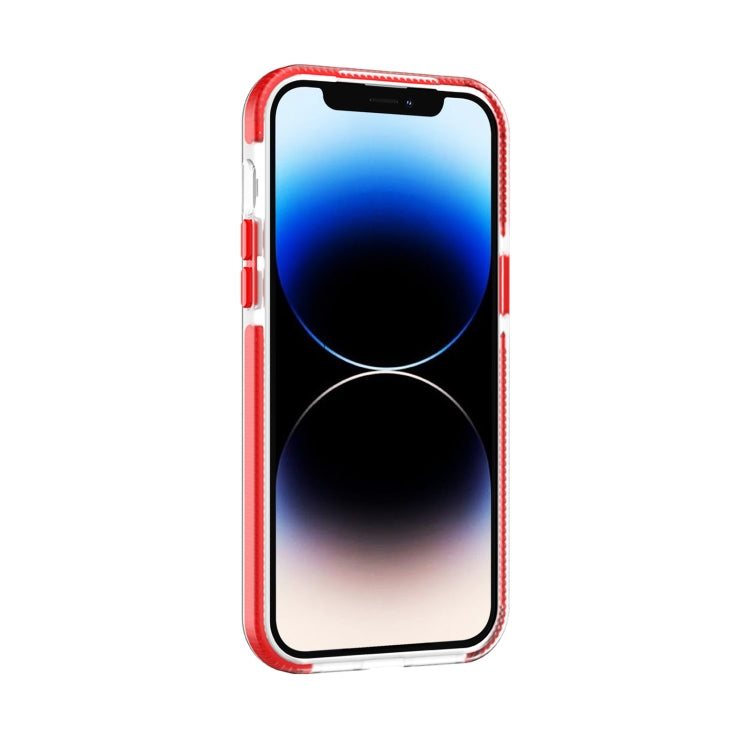For iPhone 14 Plus Two-color Shockproof High Transparency TPU Phone Case