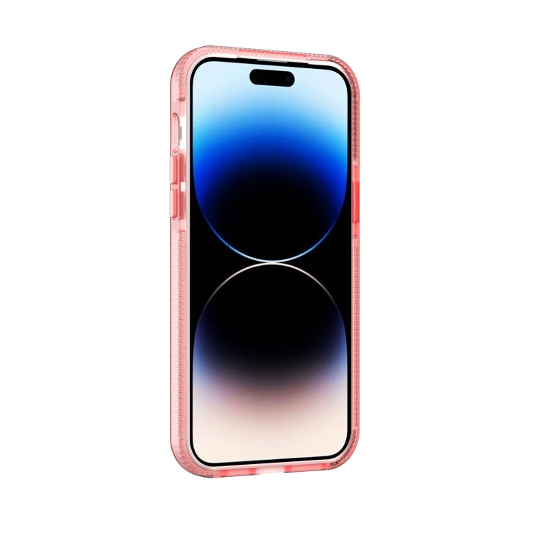 For iPhone 14 Pro Two-color Shockproof High Transparency TPU Phone Case
