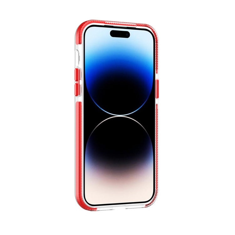 For iPhone 14 Pro Two-color Shockproof High Transparency TPU Phone Case