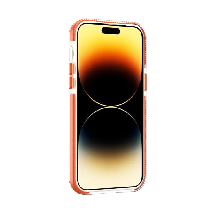 For iPhone 14 Pro Max Two-color Shockproof High Transparency TPU Phone Case