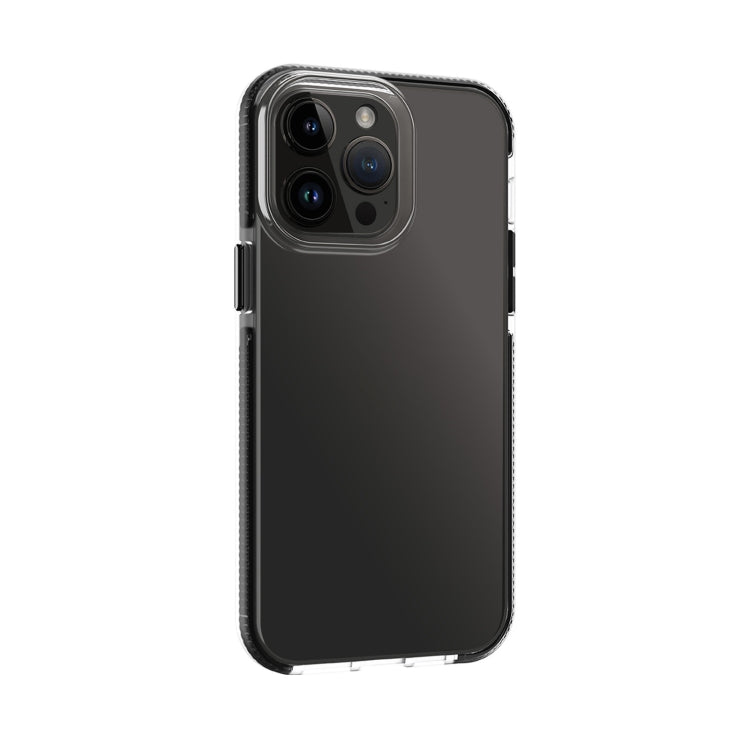 For iPhone 14 Pro Max Two-color Shockproof High Transparency TPU Phone Case