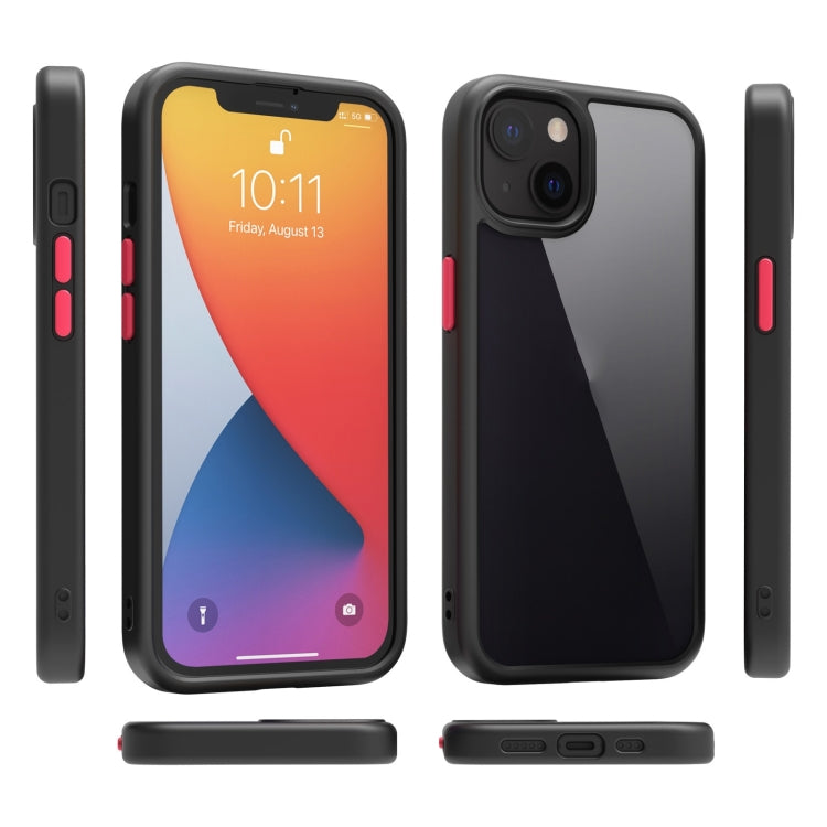 For iPhone 14 Plus Kingsteel Wolf Glass Protective Phone Case