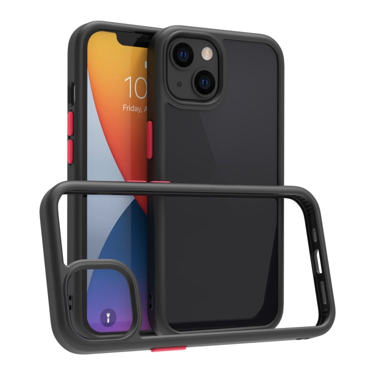 For iPhone 14 Kingsteel Wolf Glass Protective Phone Case