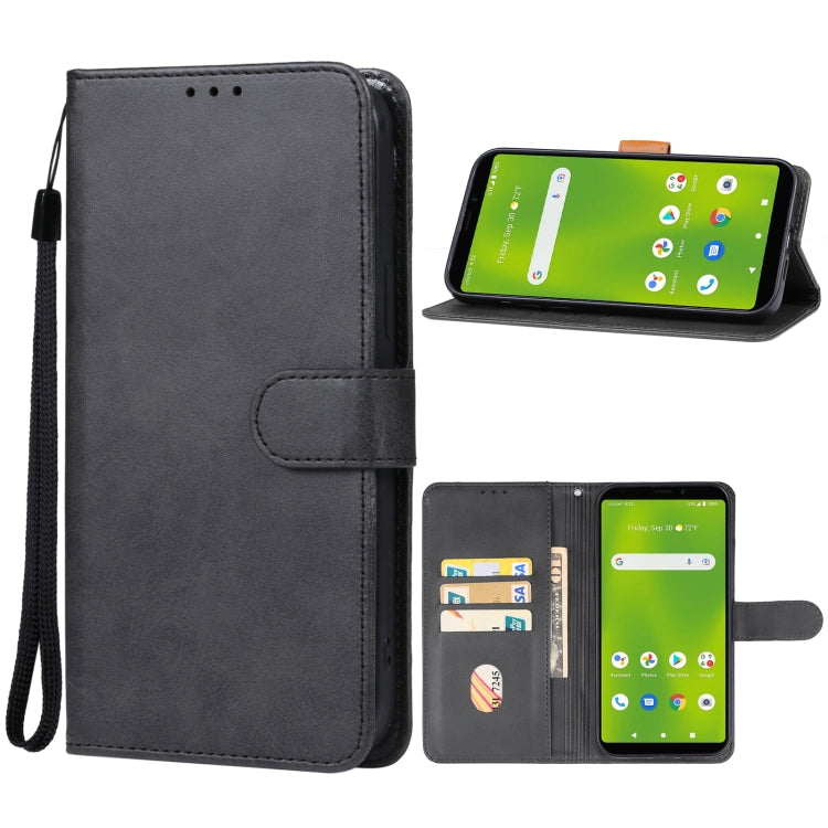 For Cricket Debut Smart Leather Phone Case