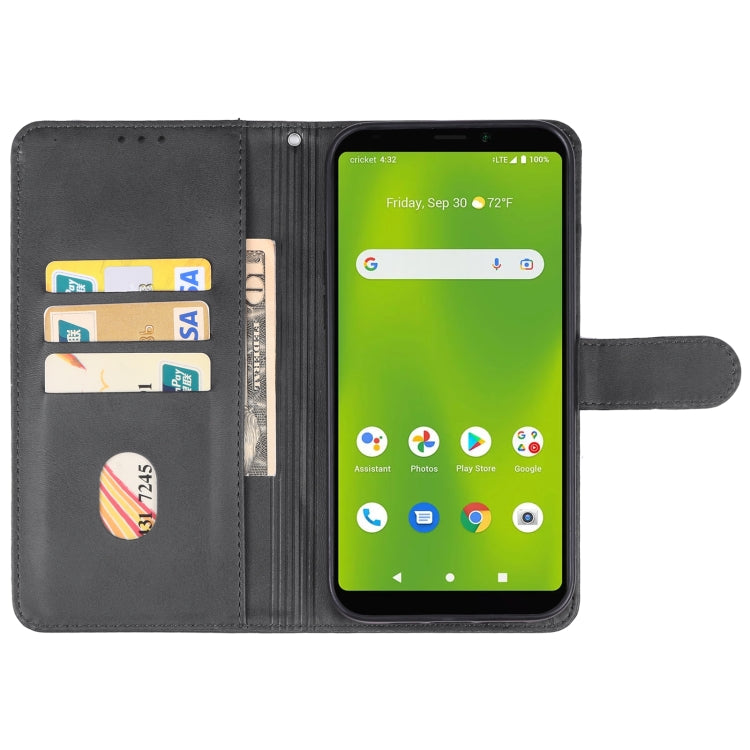 For Cricket Debut Smart Leather Phone Case