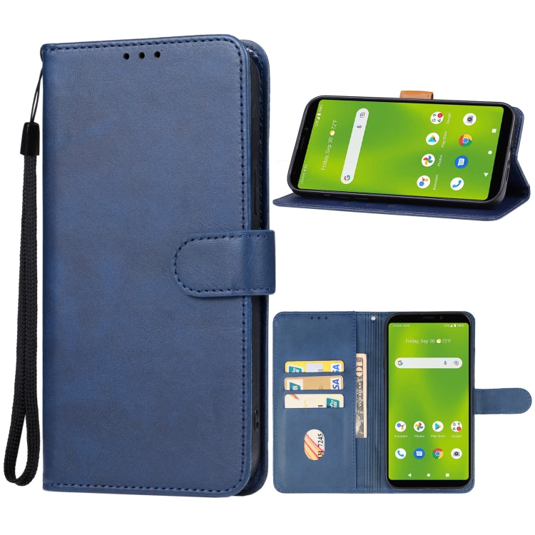 For Cricket Debut Smart Leather Phone Case