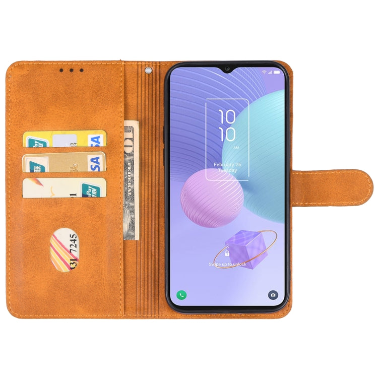 For TCL 405 / 406 / T506D Leather Phone Case