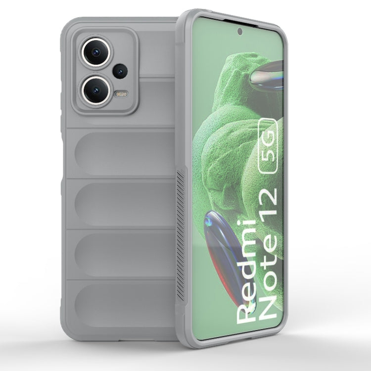 For Xiaomi Redmi Note 12 5G /  Note 12 5G India Magic Shield TPU + Flannel Phone Case