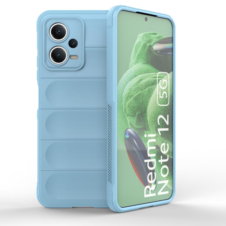 For Xiaomi Redmi Note 12 5G /  Note 12 5G India Magic Shield TPU + Flannel Phone Case