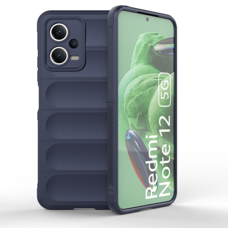 For Xiaomi Redmi Note 12 5G /  Note 12 5G India Magic Shield TPU + Flannel Phone Case