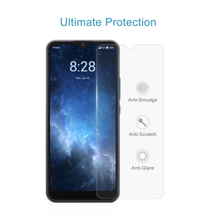 For Sharp Rouvo V 10pcs 0.26mm 9H 2.5D Tempered Glass Film