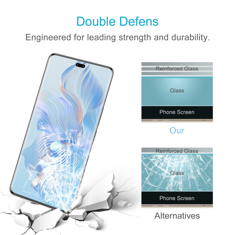 For Honor 80 / 80 SE 10pcs 0.26mm 9H 2.5D Tempered Glass Film