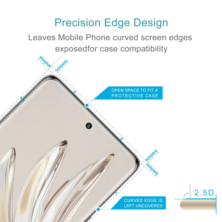 For Honor 80 Pro 10pcs 0.26mm 9H 2.5D Tempered Glass Film