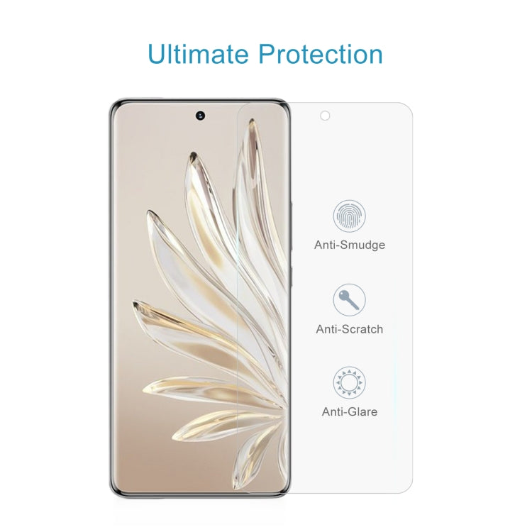 For Honor 80 Pro 10pcs 0.26mm 9H 2.5D Tempered Glass Film