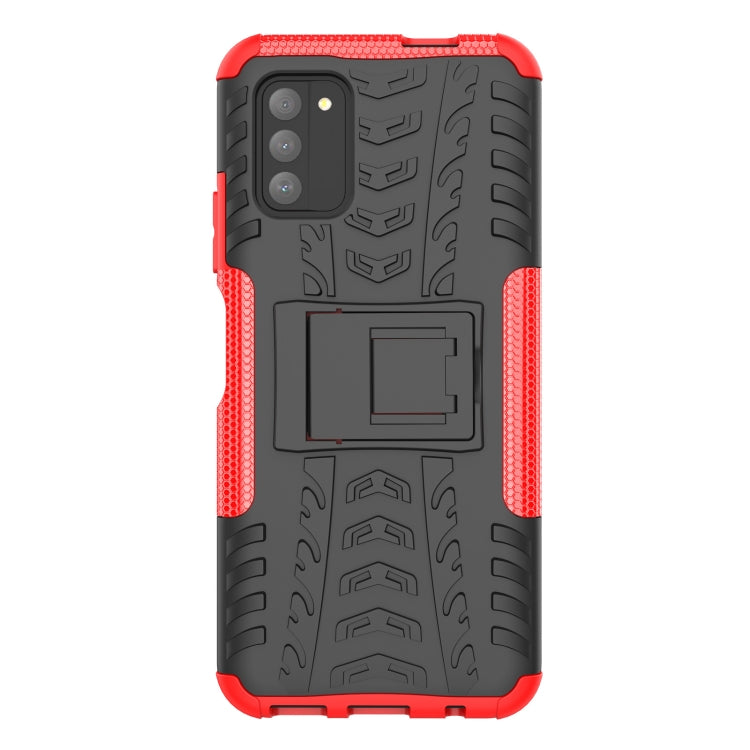 For Nokia G100 Tire Texture TPU + PC Phone Case with Holder