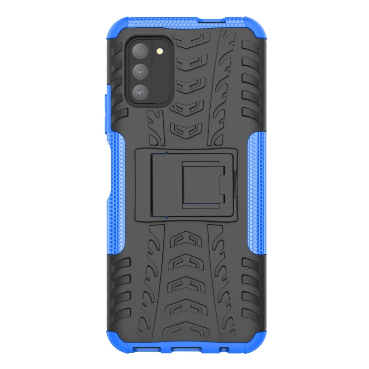 For Nokia G100 Tire Texture TPU + PC Phone Case with Holder