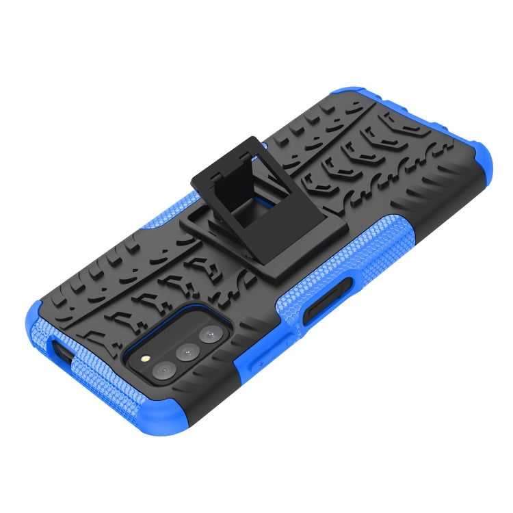 For Nokia G100 Tire Texture TPU + PC Phone Case with Holder