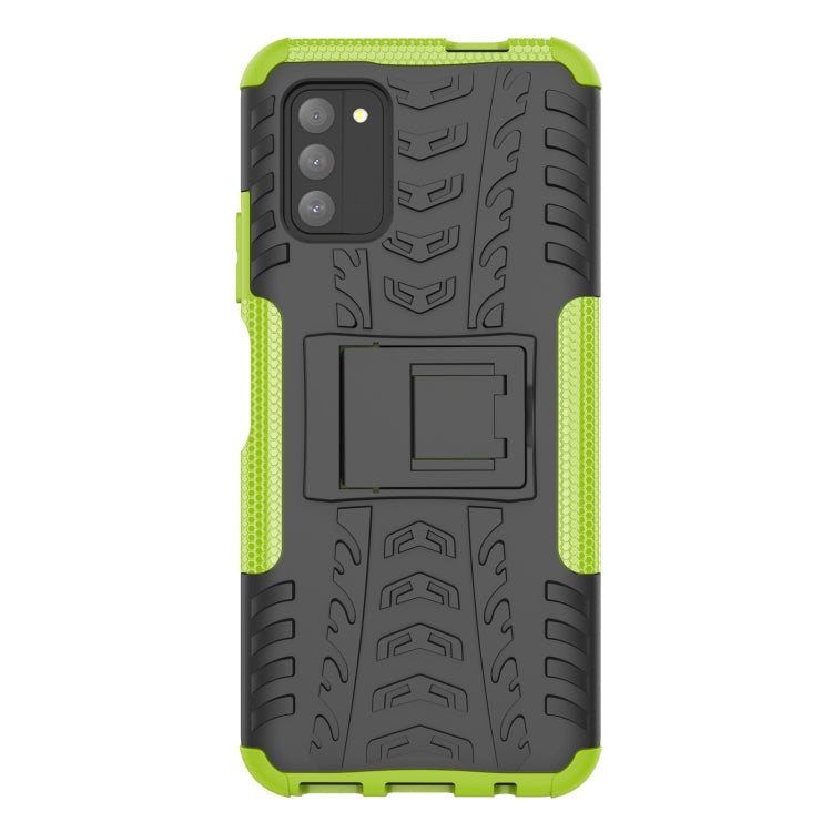 For Nokia G100 Tire Texture TPU + PC Phone Case with Holder