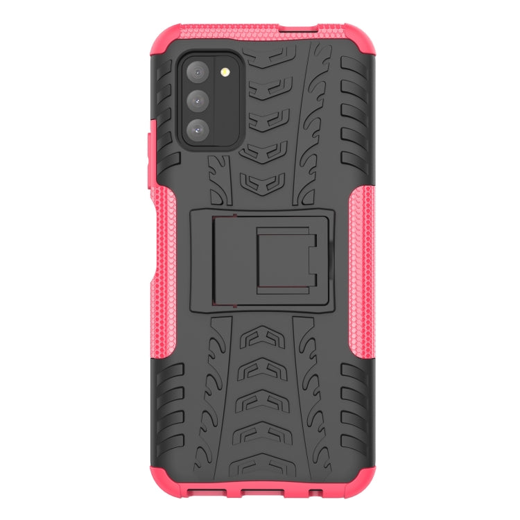 For Nokia G100 Tire Texture TPU + PC Phone Case with Holder