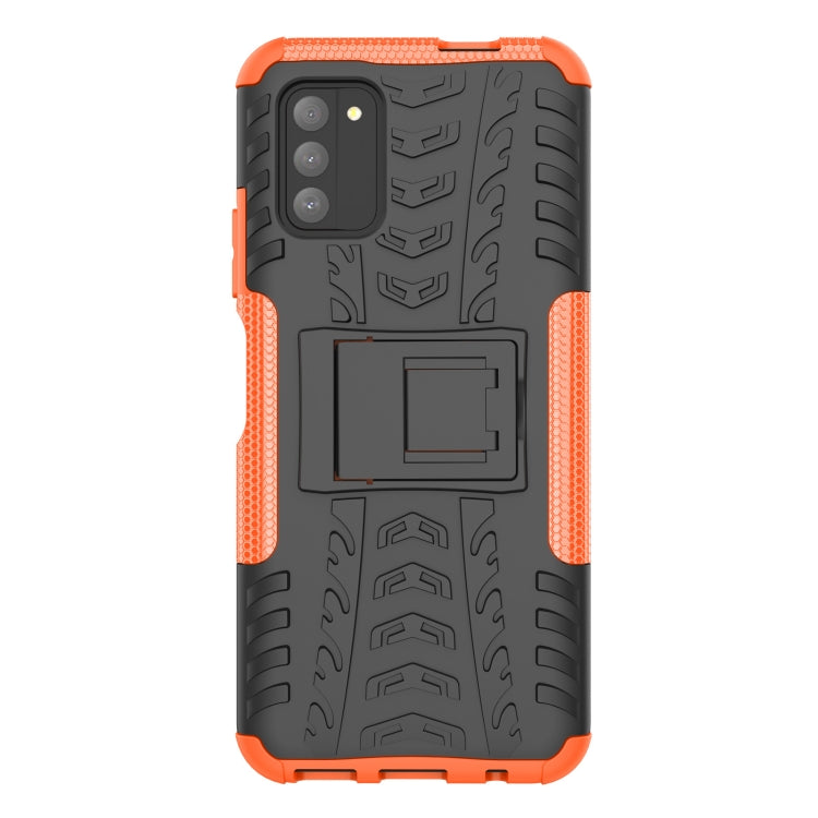 For Nokia G100 Tire Texture TPU + PC Phone Case with Holder
