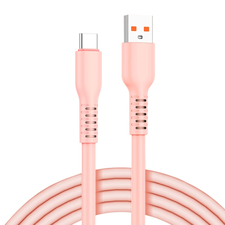 ADC-014 6A USB to USB-C/Type-C Liquid Silicone Data Cable, Length:1m