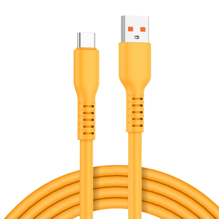 ADC-014 6A USB to USB-C/Type-C Liquid Silicone Data Cable, Length:1m