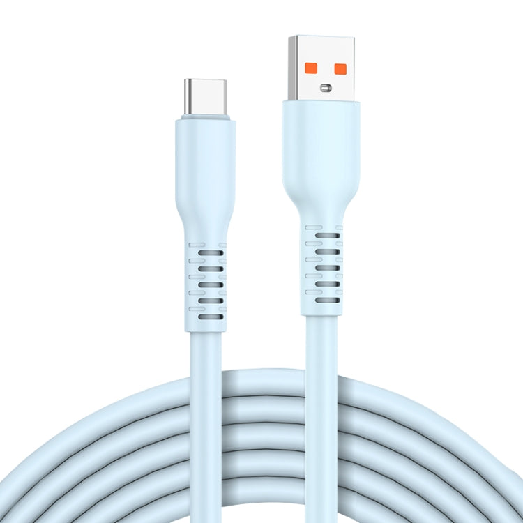 ADC-014 6A USB to USB-C/Type-C Liquid Silicone Data Cable, Length:2m