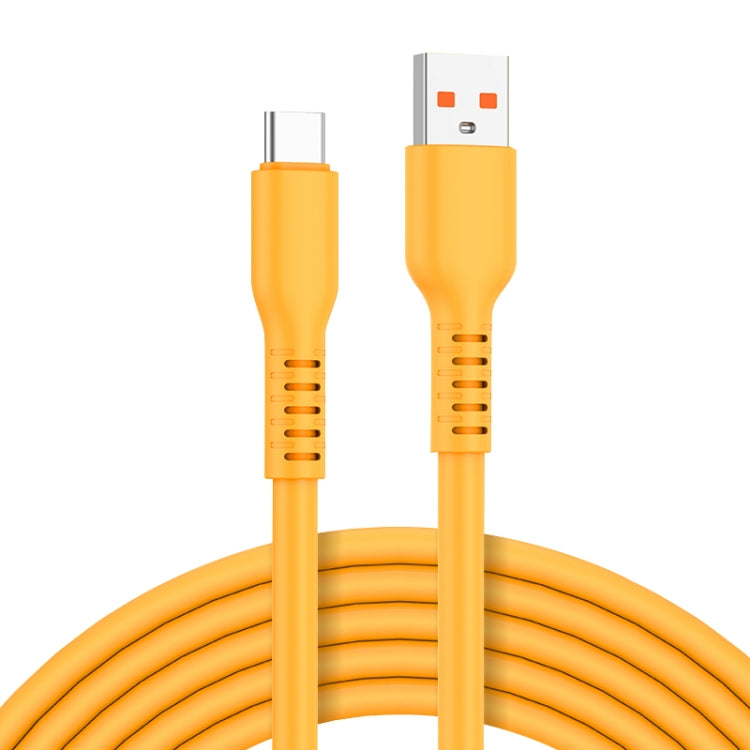 ADC-014 6A USB to USB-C/Type-C Liquid Silicone Data Cable, Length:2m