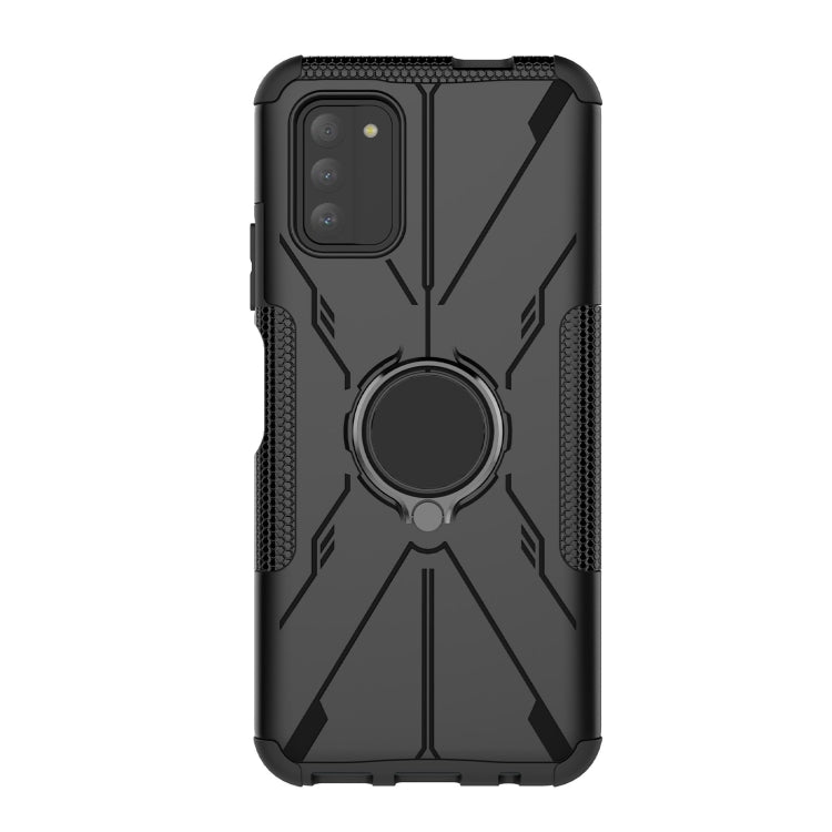 For Nokia G100 Armor Bear Shockproof PC + TPU Phone Case with Ring