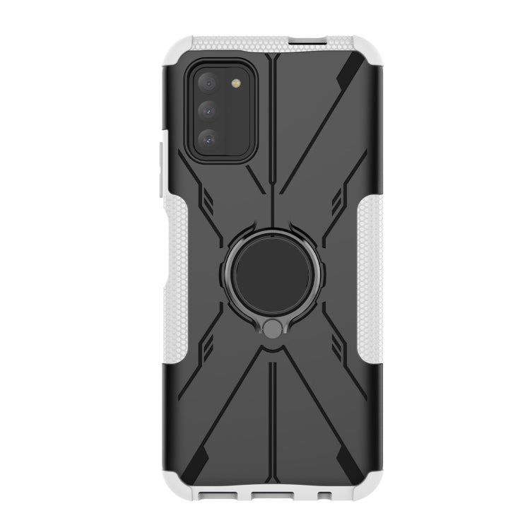 For Nokia G100 Armor Bear Shockproof PC + TPU Phone Case with Ring