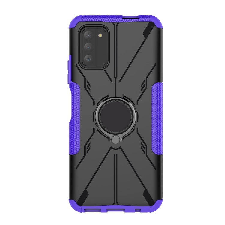 For Nokia G100 Armor Bear Shockproof PC + TPU Phone Case with Ring