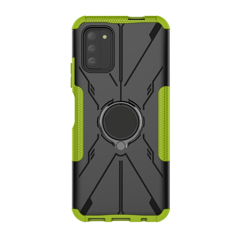 For Nokia G100 Armor Bear Shockproof PC + TPU Phone Case with Ring