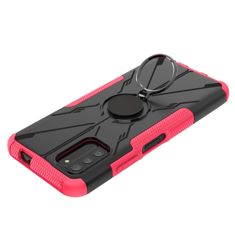 For Nokia G100 Armor Bear Shockproof PC + TPU Phone Case with Ring