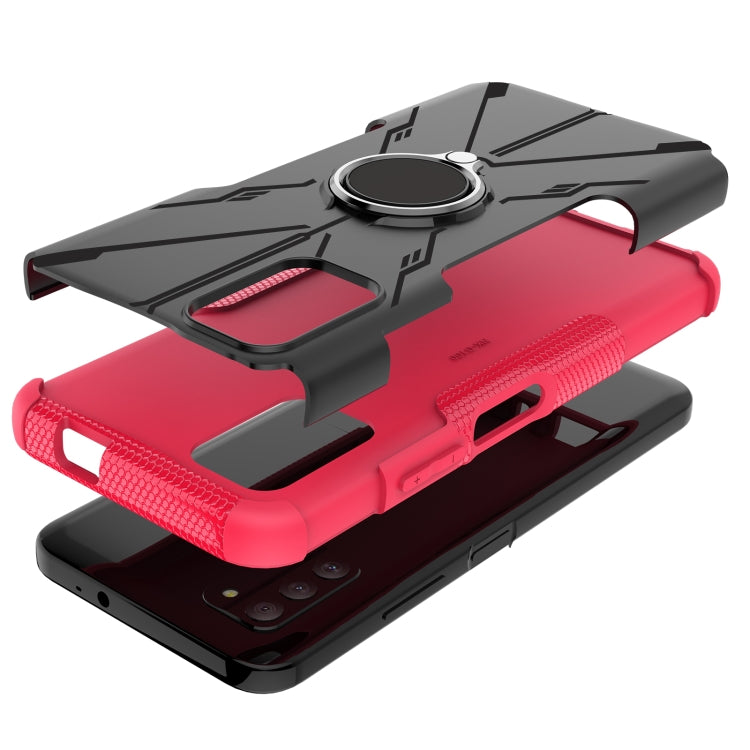 For Nokia G100 Armor Bear Shockproof PC + TPU Phone Case with Ring