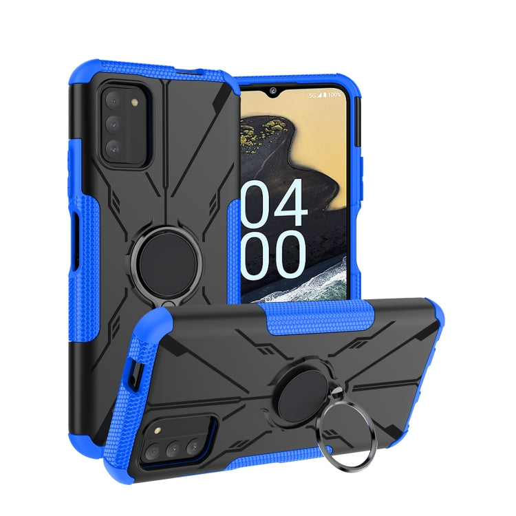 For Nokia G100 Armor Bear Shockproof PC + TPU Phone Case with Ring