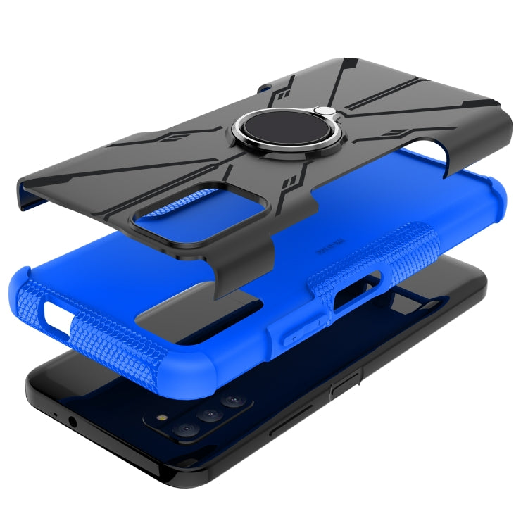 For Nokia G100 Armor Bear Shockproof PC + TPU Phone Case with Ring