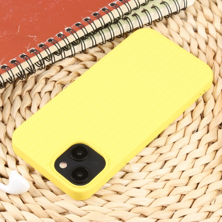 For iPhone 14 Plus Weave Texture Silicone Phone Case