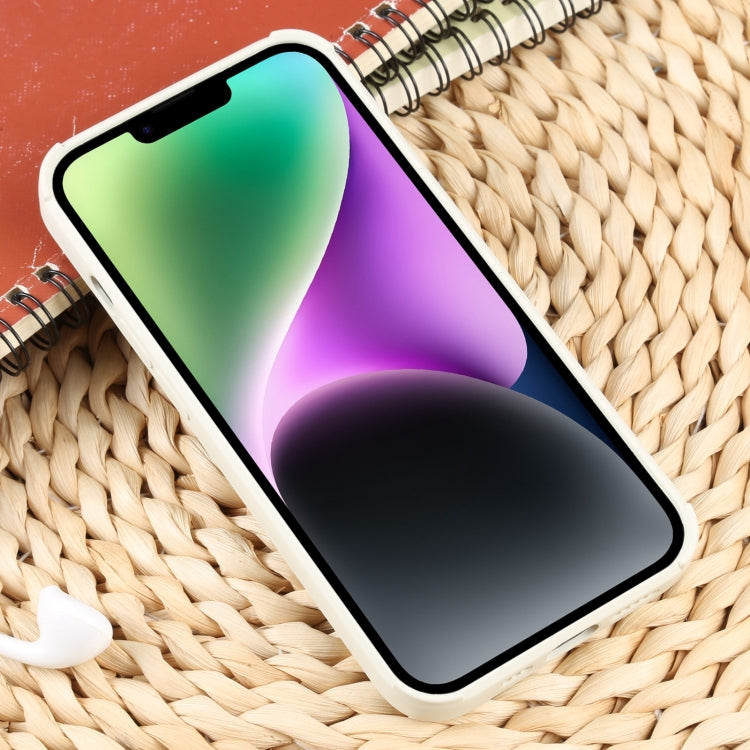 For iPhone 14 Plus Weave Texture Silicone Phone Case