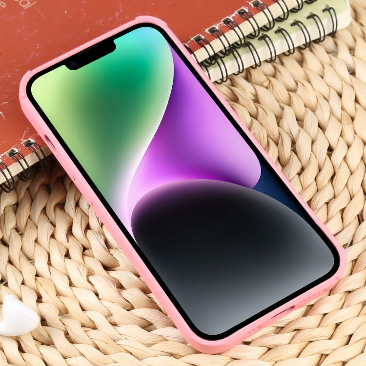 For iPhone 14 Plus Weave Texture Silicone Phone Case